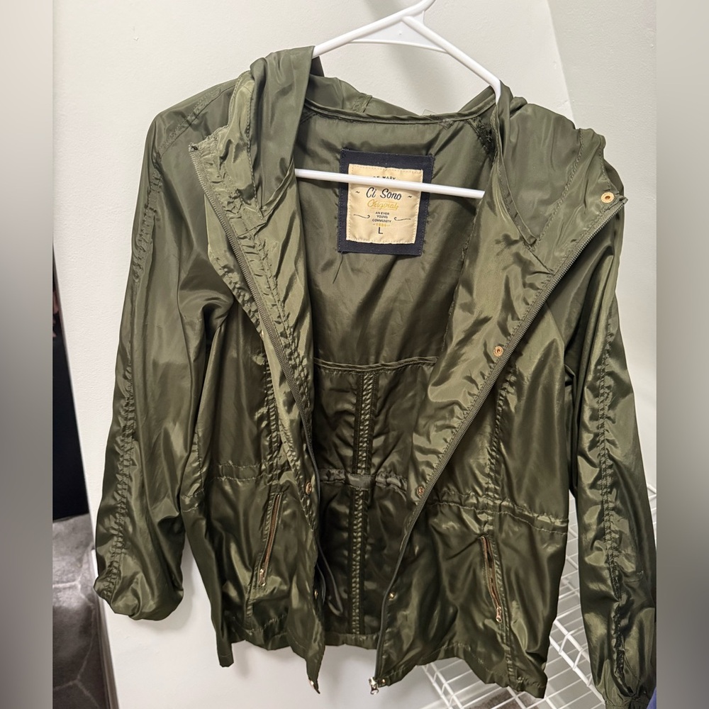 Ci Sono Dark Green Jacket